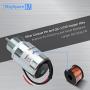 MaySpare Fuel Shut Off Solenoid SA-3725-12 for Mitsubishi L2E L3E S3L S4L Engine Volvo EC15 Toro 223D Mahindra Max 28 Tractor 12VDC, Free Return 6