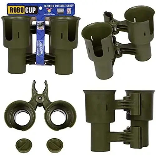 ROBOCUP 12 Colors, Best Cup Holder for Drinks, Fishing Rod/Pole, Boat, Beach Chair/Golf Cart/Wheelchair/Walker/Drum Sticks/Microphone Stand… ROBOCUP 12 Colors, Best Cup Holder for Drinks, Fishing Rod/Pole, Boat, Beach Chair/Golf Cart/Wheelchair/Walker/Drum Sticks/Microphone Stand…