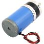 sourcing map DC Gearbox Reduction Motor DC 24V 980RPM 8mm Shaft Dia