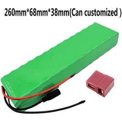 Jieoto 24V 12Ah Battery E-Bike Lithium Battery Pack, Li-Ion Battery with Charger, for 200W ~ 500W Motor, Electric Bike Motorcycle Scooter