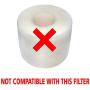 HQRP Foam and Felt Filter Kit compatible with Shark Navigator Swivel NV26 NV27 Upright Vacuum