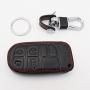for Charger Challenger Scat psck 5 Button Leather Keyless Entry Remote Control 5 Buttons Smart Key Fob Cover Pouch Bag Jacket Case Protector Shell (Black Key Cover)