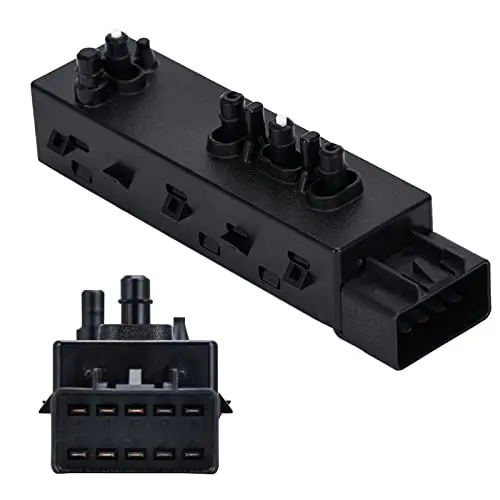 Power Seat Switch, 12451498 Front Right Passenger 8 Way Power Seat Control Adjustment Switch Fit for 2007-2013 GMC Sierra Yukon Chevrolet Avalanche Silverado Suburban Buick Lacrosse Cadillac CTS DTS