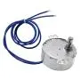 Fielect Synchronous Motor AC 110V 30-36RPM Turntable Motor CW/CCW Direction 4W TYC-50 Horizontal Hole Shaft