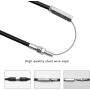 7/8 22mm Thumb Throttle Cable Accelerator Control Handle Assembly Replacement for 50cc 70cc 90cc 110cc 125cc 250cc TaoTao ATV Quad Go Kart Pit Bike (with 4 Cable Ties)