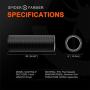 6 Inch Inline Fan and 6 Inch 25 Feet Black Ducting