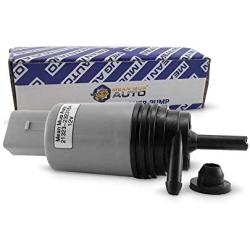 Mean Mug Auto 21323-232316A Windshield Washer Pump - Compatible with BMW - Replace OEM #: 67126934159, 67127302589