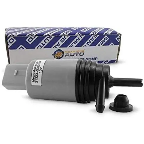 Mean Mug Auto 21323-232316A Windshield Washer Pump - Compatible with BMW - Replace OEM #: 67126934159, 67127302589