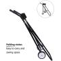 LEADALLWAY Outboard Boat Motor Stand Carrier Cart Dolly Storage Pro Heavy Duty Multi Purposed Engine Stand