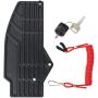 NovelBee Side Mount Remote Control Box with 10 pins Wire Harness and Cable 16FT for Yamaha Outboard Motors Steering System (Right Hand) 703-48205