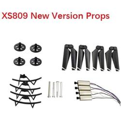 Parts & Accessories RC Drone Parts VISUO XS809W XS809HW XS809 XS809S /XS809 Series RC Quadcopter Spare Spindle Geared Motor Engine Propeller ect. - (Color: Set 4)
