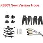 Parts & Accessories RC Drone Parts VISUO XS809W XS809HW XS809 XS809S /XS809 Series RC Quadcopter Spare Spindle Geared Motor Engine Propeller ect. - (Color: Set 4)