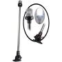 Pactrade Marine Boat LED All Round Anchor Fold Down Navigation Light SS Pole 12-24V 25L USCG 2NM A16 Certified