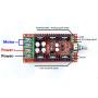 FTVOGUE DC 10‑40V Motor Speed Controller PWM Regulator Control Switch ABS + PCB Pulse Width Modulator for DC Motor DC 12V 24V 36V 40V 1600W ,Plc Accessories