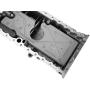A-Premium Engine Oil Pan Compatible with Volvo C30 2007-2013 C70 2005-2013 S40 2004-2012 V50 V60 L5 2.4L 2.5L