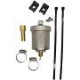 Hy-Vent® Air Vent with Installation Kit Designed to Prevent Overflow of Seawater from a Packless Shaft Seal System on Sailboats and Low-Speed Motor Vessels