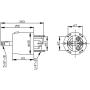 Woqi WQQW Power Assisted Sterndrive Marine Hydraulic Steering Kit