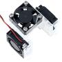 Haldis 3D Printer Cooling Fans Set, Upgrade 3Pcs 3010 Fans Premium Quiet 30x30x10mm Fan for E3D V6 Hotend (Transparent 24V)