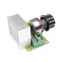 Régulateur de tension électronique pour moteur, variateur de vitesse à thyristor SCR importé 3800W, contrôleur de vitesse en silicone 220V AC. Régulateur de tension électronique pour moteur, variateur de vitesse à thyristor SCR importé 3800W, contrôleur de vitesse en silicone 220V AC.