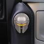 Mando The Mandalorian Star Wars Push to Start Button Cover, Car Ignition Button Cover, Car Start and Stop Button Decoration Ring, Anti Scratch Car Button Decoration Ring (Silver)