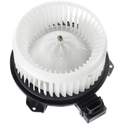 A-Premium Heater Blower Motor with Fan Cage Replacement for Chrysler Sebring Dodge Ram 1500 2500 3500 Ford Jeep Honda Acura Subaru Jaguar Lincoln Front Side