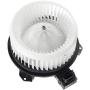 A-Premium Heater Blower Motor with Fan Cage Replacement for Chrysler Sebring Dodge Ram 1500 2500 3500 Ford Jeep Honda Acura Subaru Jaguar Lincoln Front Side