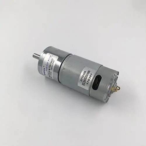 MotoRong ZGA37RH Metal High Speed DC Gear Motor (24V, 60rpm) MotoRong ZGA37RH Metal High Speed DC Gear Motor (24V, 60rpm)