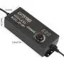 AC/DC Power Supply Adapter Universal 9-24V Voltage Display Speed regulating Power Supply with Voltage Adjustment knob for Motor Speed Control
