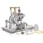 Sunnytech Hot Air Stirling Engine Motor Model Educational Toy Electricity Generator Colorful LED SC02M-SC001