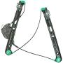 Front Right Passenger Side Power Window Regulator with Motor for BMW E46 325i 328i 330i 1999-2005 Sedan Wagon