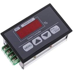 Stayhome 1pcs DC 6V-60V 30A PWM Motor Speed Controller with Digital Display Panel Button Governor Variable Stepless Speed Control Regulator