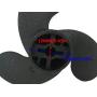 ITACO Boat Motor F6 309-64106-0 309641060M Plastic Propeller Assy 3 x 7.4 x 5.7 for Tohatsu Nissan 2.5HP 3.5HP Outboard Motor Engine