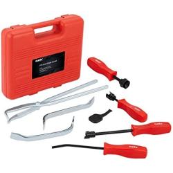 Orion Motor Tech 8pc Drum Brake Tool Kit, Drum Brake Tool with Drum Brake Spring Tool, Brake Spring Compressor, Brake Spring Pliers, Drum Brake Adjusting Tool, Brake Spoon Set, Brake Drum Tool Kit