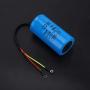 Run Capacitor, CD60 Run Capacitor with Wire Lead 250V AC 50/60Hz for Motor Air Compressor for Air Conditioners Compressors and Motors