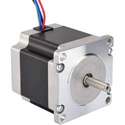 JoyNano Nema 23 Stepper Motor Bipolar 2.8A 1.26N.m Holding Torque 2-Phase 4-Wire 1.8 Deg 56mm Body for 3D Printer or CNC Machine