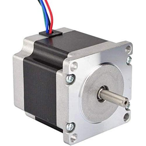 JoyNano Nema 23 Stepper Motor Bipolar 2.8A 1.26N.m Holding Torque 2-Phase 4-Wire 1.8 Deg 56mm Body for 3D Printer or CNC Machine