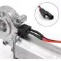 UTSAUTO 373566 RV Power Awning Motor Replacement for Universal Solera Motor 2-Way Connector 12-Volt DC 75-RPM Power Awnings