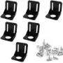 BokWin 6PCS 42 Stepper Motor Mounting Bracket with Mounting Screws Fixed Seat L Bracket