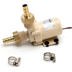 Keaiduoa 12V Solar Submersible Hot Water Pump Circulation 212° F High Pressure Brushless Motor