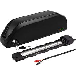 Jieoto Electric Bike Battery 48V 15Ah Lithium Li-Ion E-Bike Battery with Charger, BMS Protection Board for 200W 350W 500W 750W Bike Motor