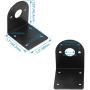 Jiozermi 2 Pcs Motor Mounting Bracket, Motors Bracket, L-shape Fixed Seat, Motor Holder Fit for 550 540 545 555 motor