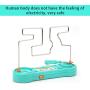 Buzz The Wire Game Classic Collision Electric Shock Maze Game Intellectual Development Toys Electric Bump Maze Game Concentration Exercises for Kids Teens Adults (Mint Green)