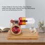 Hot Air Stirling Engine, Education Toy Electricity Power Generator Solid Metal Construction Engine Model Free Piston Physics Science Experiment Toy for Laboratory