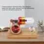 Hot Air Stirling Engine, Education Toy Electricity Power Generator Solid Metal Construction Engine Model Free Piston Physics Science Experiment Toy for Laboratory