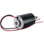 YaeGarden DC 24V Permanent Magnet DC Motor Electric Gear Motor Micro Speed Reduction Geared Motor High Speed CW/CCW For DIY Generator (30W 6000RPM)