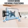 Mounting Dream UL Listed Lockable RV TV Mount for Most 17-43 inch TV, RV Mount for Camper Trailer Motor Home Boat Truck, Full Motion Unique One Step Lock RV TV Wall Mount, VESA 200mm, 44 lbs, MD2210
