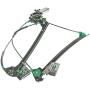 Front Left Driver Side Power Window Regulator with Motor for Chevrolet Corvette 1997-2004