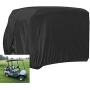 FLYMEI Outboard Motor Cover with Golf Cart Covers Set, Waterproof Ourdoor Protective Cover