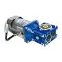 Bemonoc Powerful AC 110V 120W Permanent Magnet Motor Worm Gear Reducer 24RPM with AC Speed Controller Kits