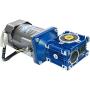 Bemonoc AC 110V 120W Turbine Worm Gear Motor 95RPM with Speed Controller Kits Output Shaft Diameter 14mm